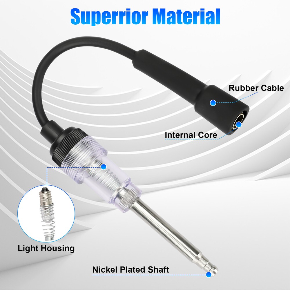 Spark Plug Tester Ignition System Coil Engine In Line Auto Diagnostic Test Tools