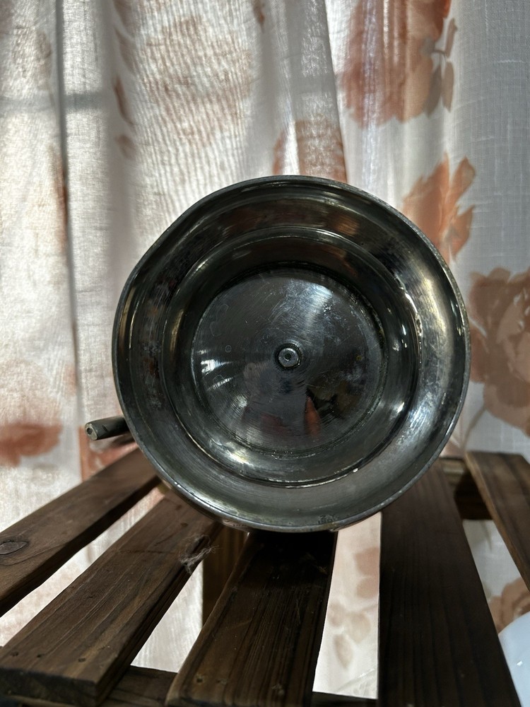 Vintage Handcrafted Silver Tone Pitcher