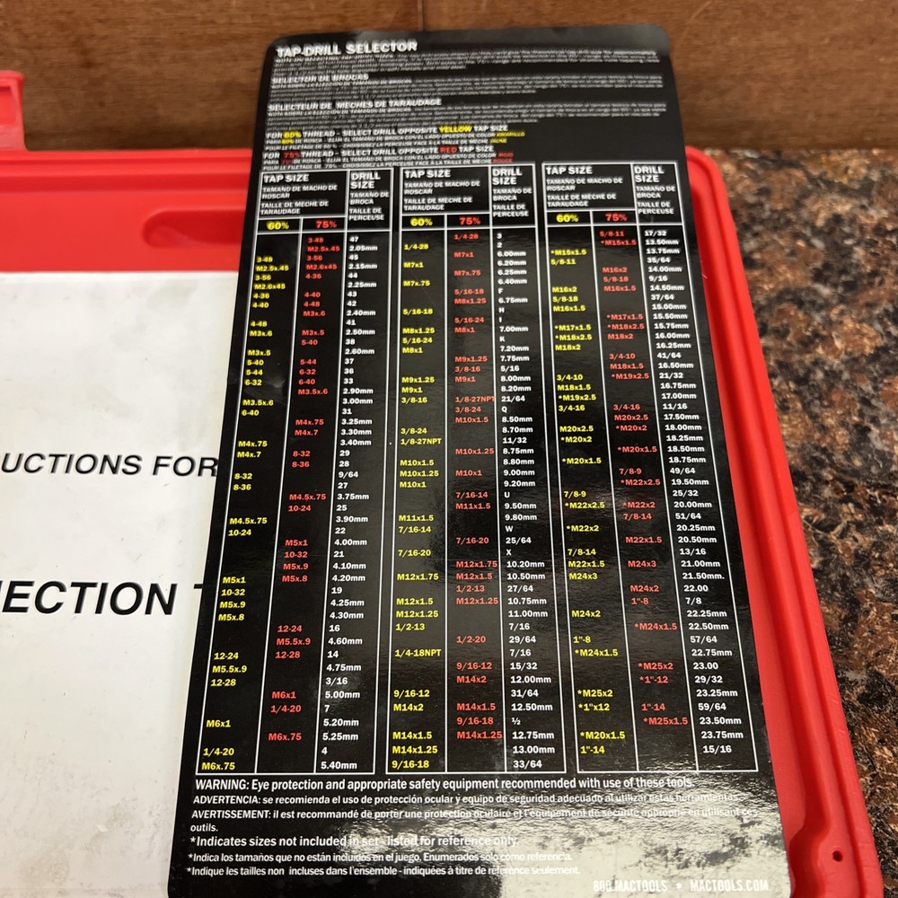 MAC TOOLS FIT810B BASIC FUEL INJECTION COMPLETE TEST KIT W/ CASE b-4
