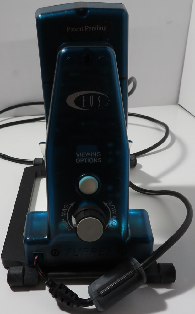 Enhanced Vision Flipper Panel Portable Electronic Low Vision CCTV w/ Case Works