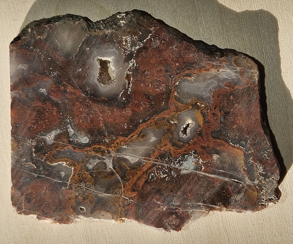 Moss Agate Oregon Lapidary Slab 73 Grams