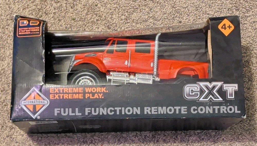 International CXT Full Function Remote Control Truck Red Toy