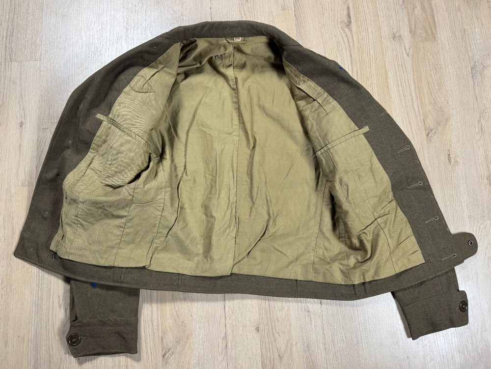 WW2 Dated US Army Air Corps Force Eisenhower Ike Jacket Uniform Size 34R