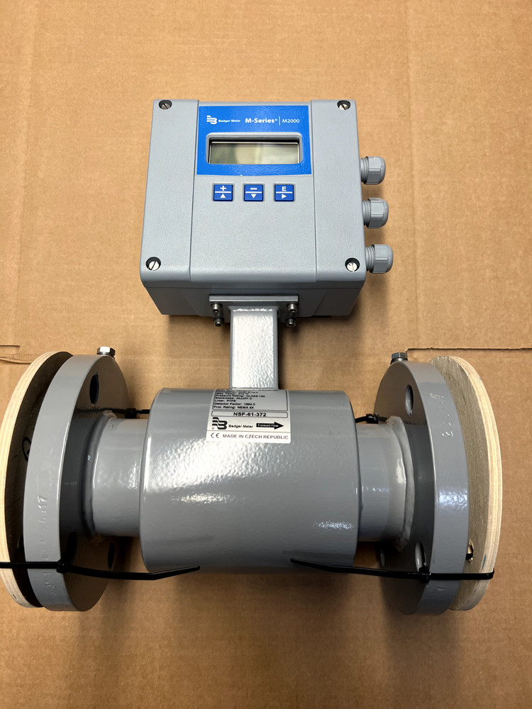 Badger Meter M-Series M2000 Electromagnetic Flow Meter  3” - NEW