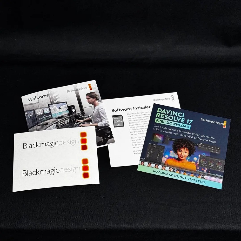 Blackmagic Design DaVinci Resolve Speed Editor Keyboard Panel Mint