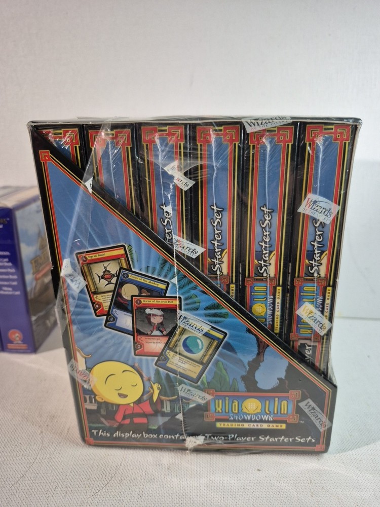 Xia Lin Showdown TCG 2 Player Starter Set Display - Sealed 6 Decks