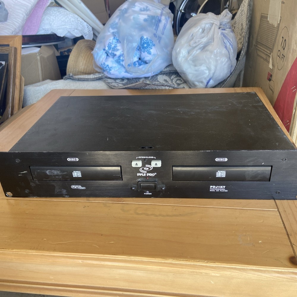 Pyle Pro PDCD210 Professional Dual CD Player