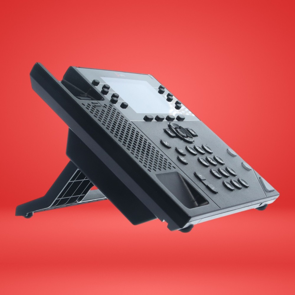 Polycom VVX 450 2201-48840-101 12 lines - Black - With STAND
