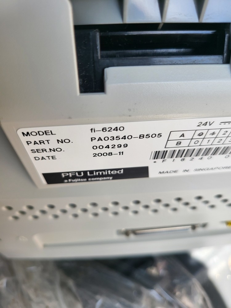 fujitsu fi-6240 Flatbed Document scanner