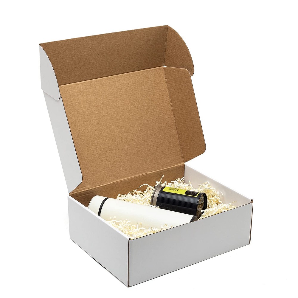 Timirog White Shipping Boxes 12x9x4" 20 Pack- 12x9x4-20 Pack,