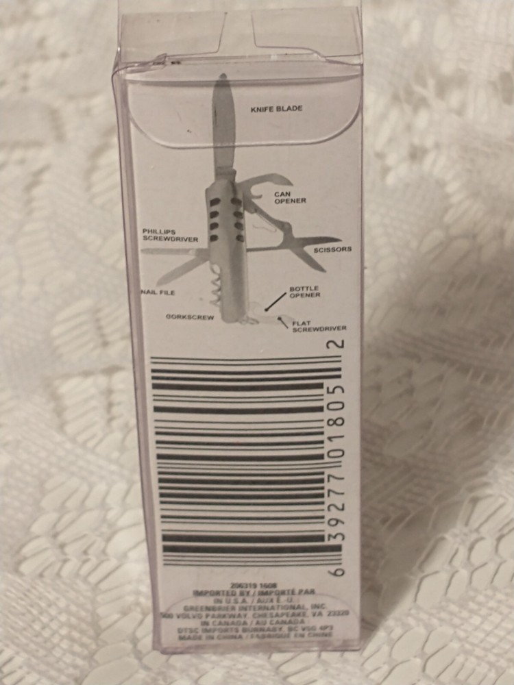 Tool Bench Hardware 8 in 1 Multiuse Knife Camping Home Tool tblmp1