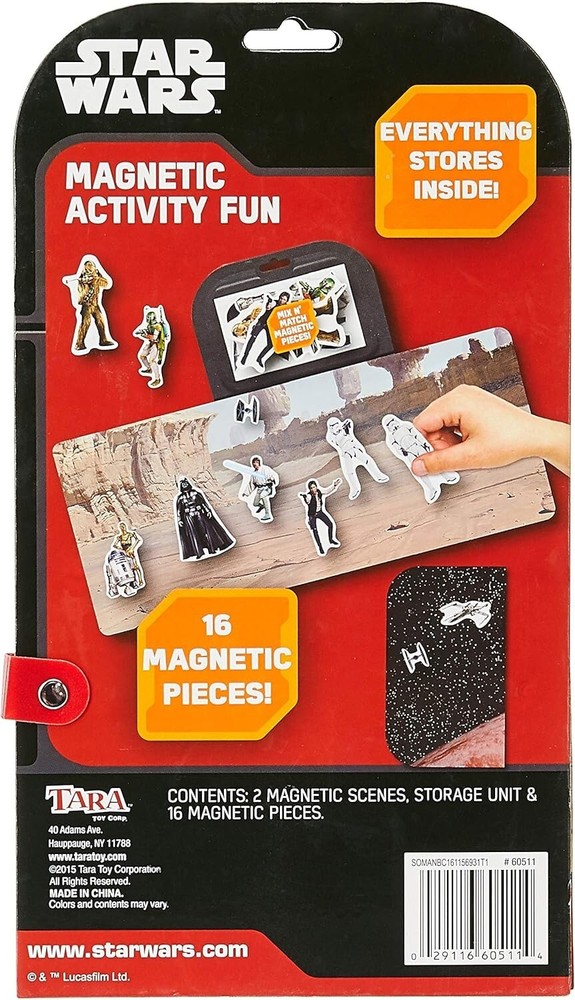 Star Wars Magnetic Activity Fun Play Set *OPN BX