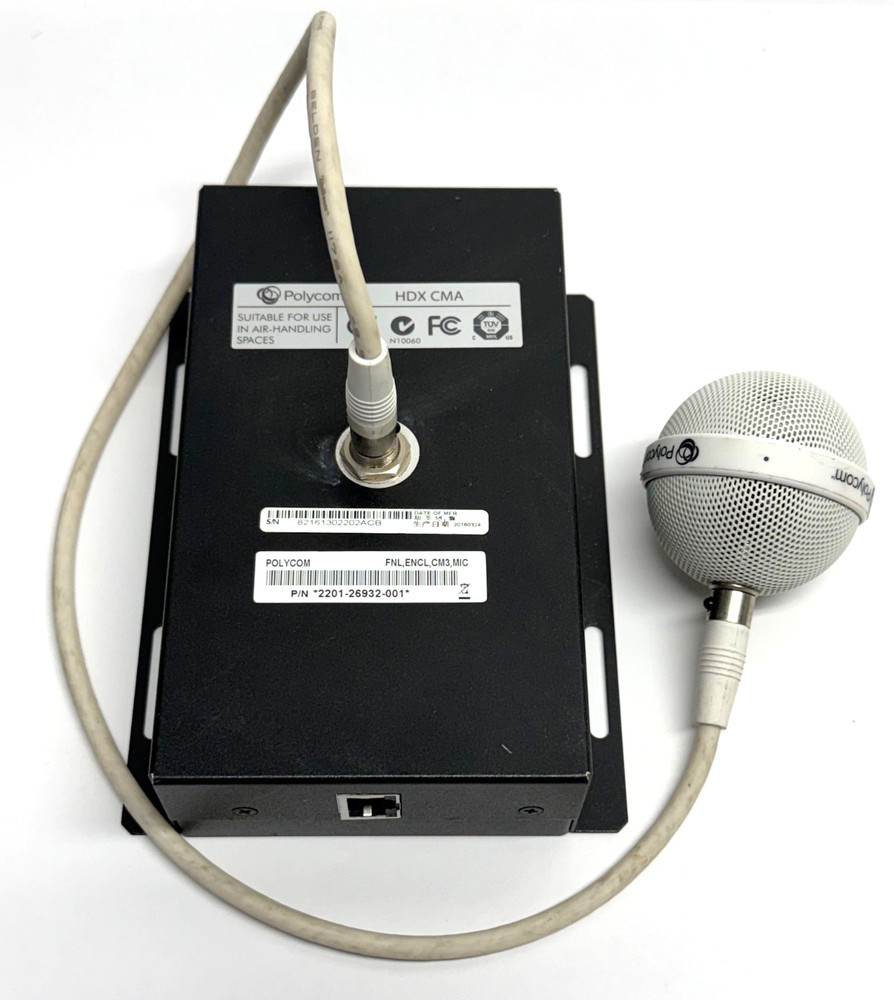 Polycom HDX CMA Ceiling Microphone Array Audio Conference w/ Mic