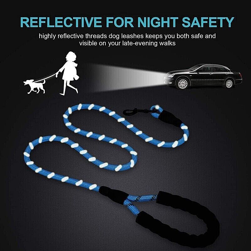 Dog Harness & Training Leash No Pull Control Adjustable Large Handle Heavy Duty
