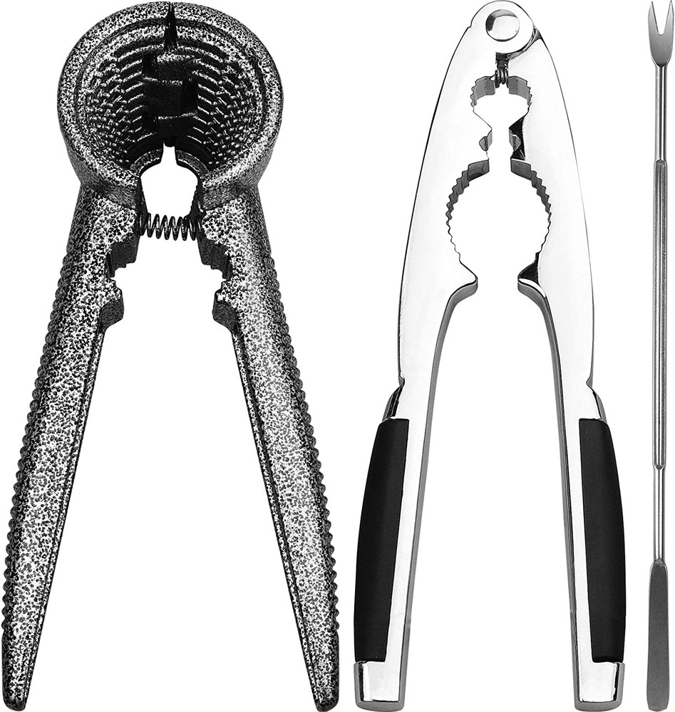 Anwenk Nutcracker Pecan Walnut Nut Crackers Bundle Heavy Duty Shell Seafood Crac