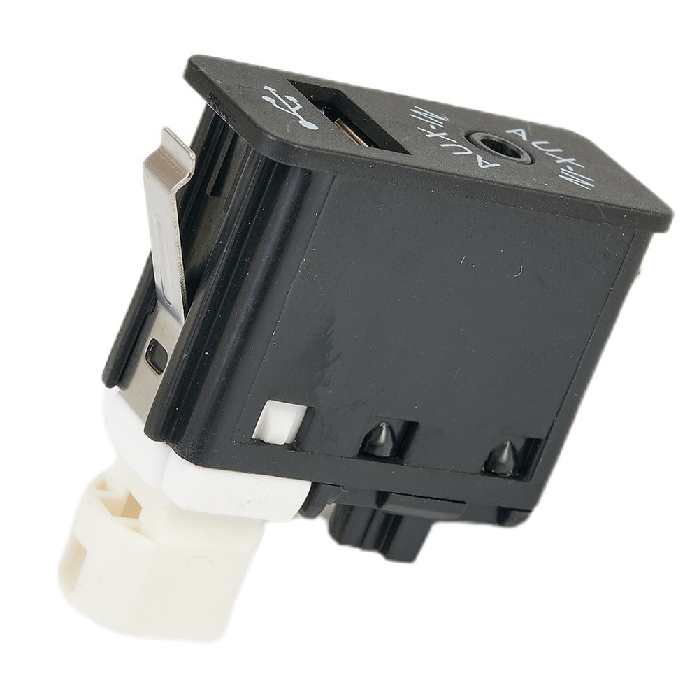 AUX USB Interface Panel Cable Adapter And Socket USB2.0 Black Cable For