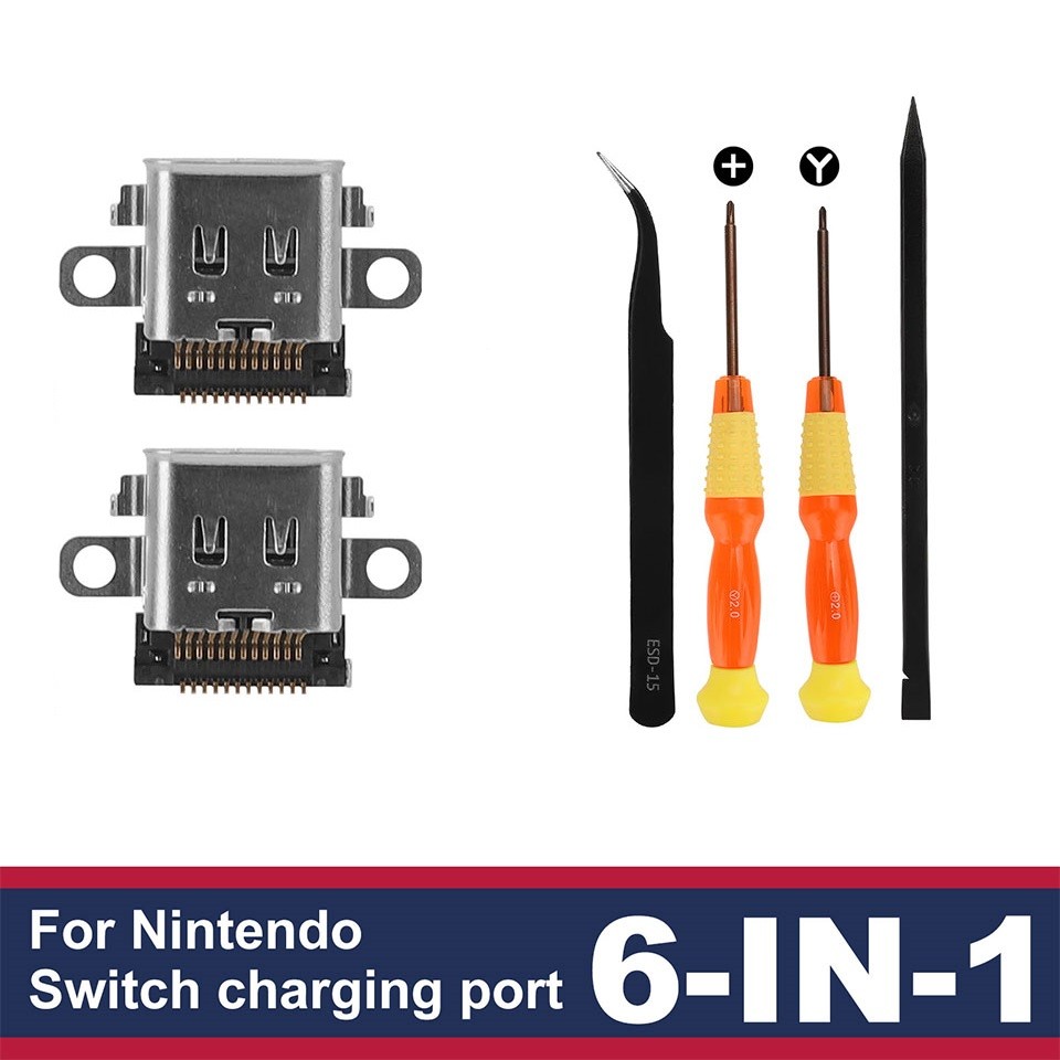 Replacement Type-C Charger Socket Charging Port For NS Nintendo Switch Console V