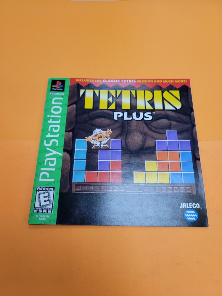 Tetris Plus (Greatest Hits)  |  PS1  |  Manual Only