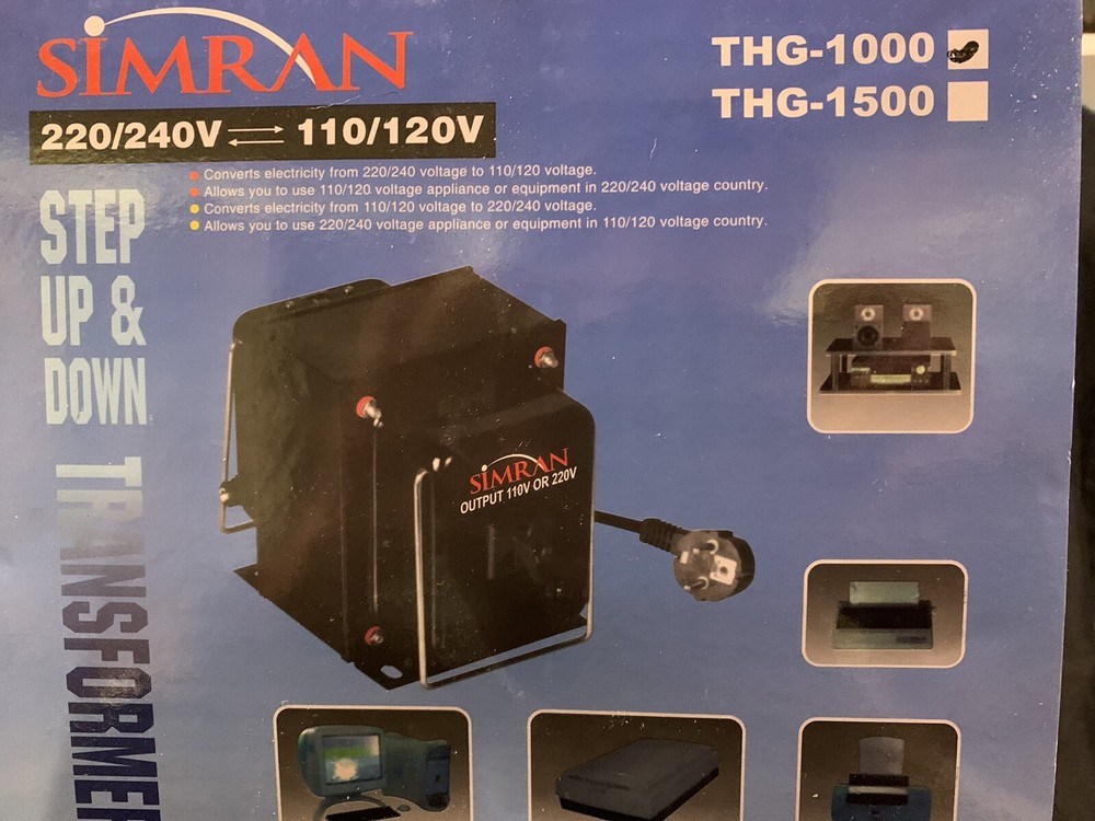 Simran Step Up & Down Transformer - THG-1000