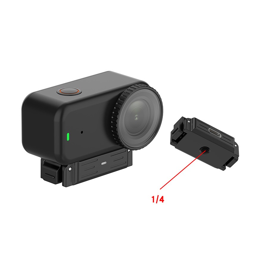 Charging Adapter Base Magnetic Quick-Release Adapter for DJI Osmo Nano/Active6