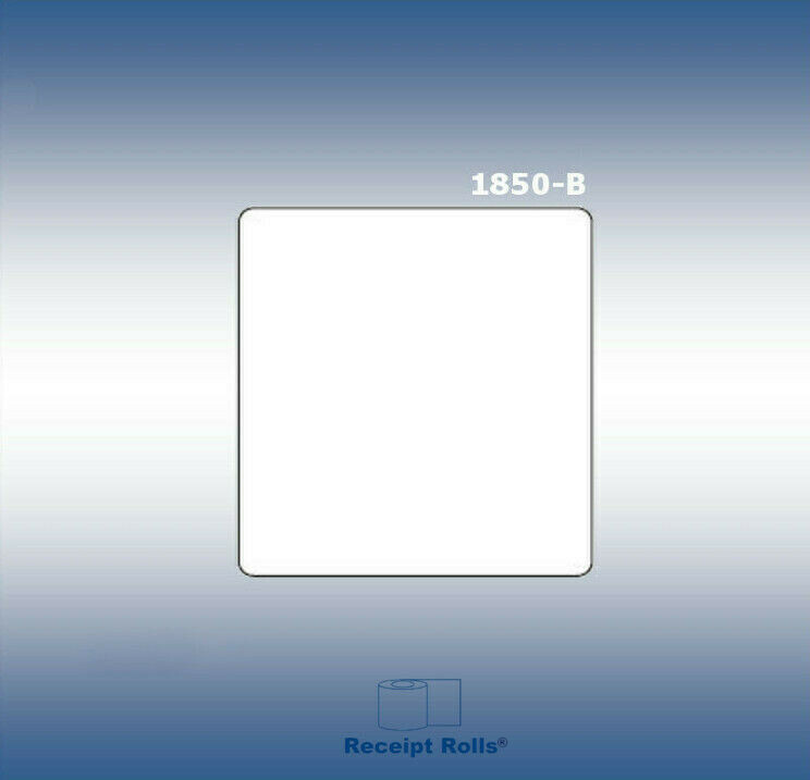 Scale Labels for Bizerba 1850-B  58mm x 60mm 12 Rolls - 725 labels per Roll