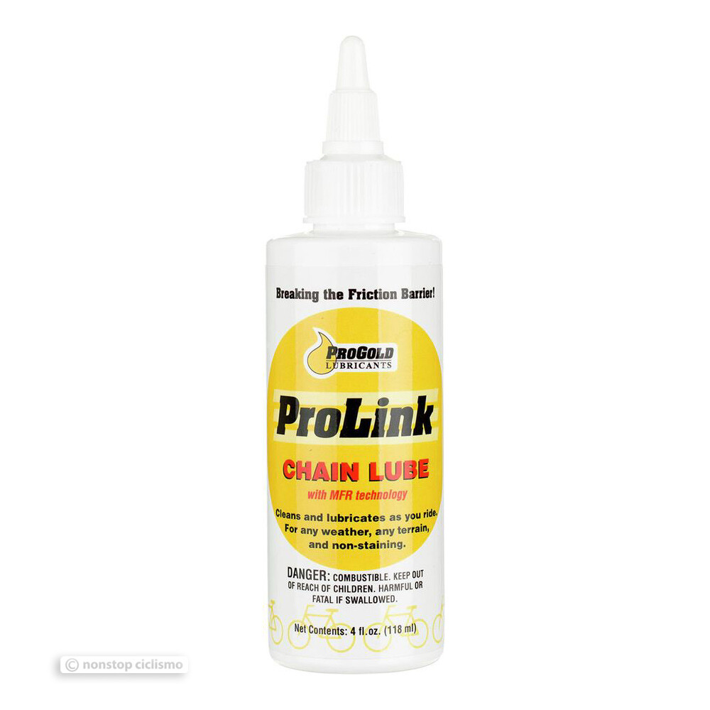 ProGold PROLINK Bicycle Chain Lube : 4 oz Drip