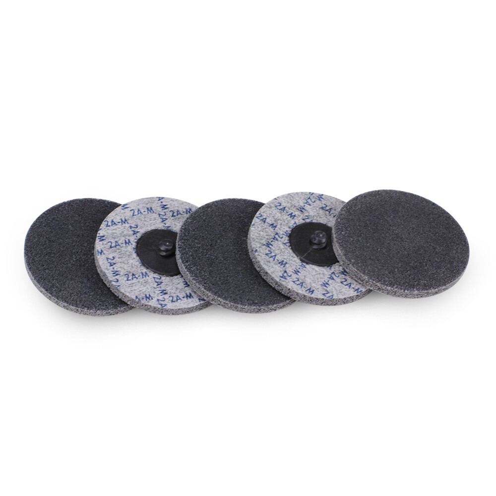 10 Pack - 3 Inch Unitized Quick Change Discs 2AM A/O Medium Deburr Type R Roloc