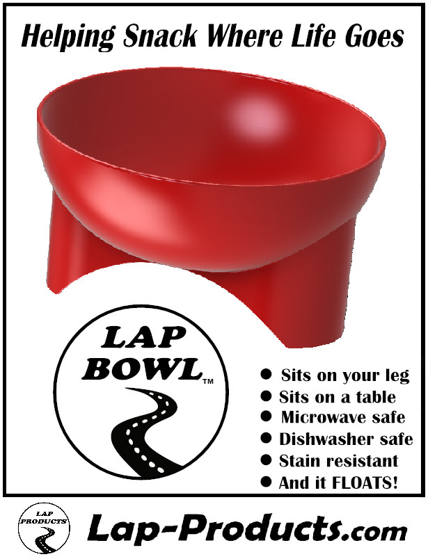 Snack Bowl for your lap
