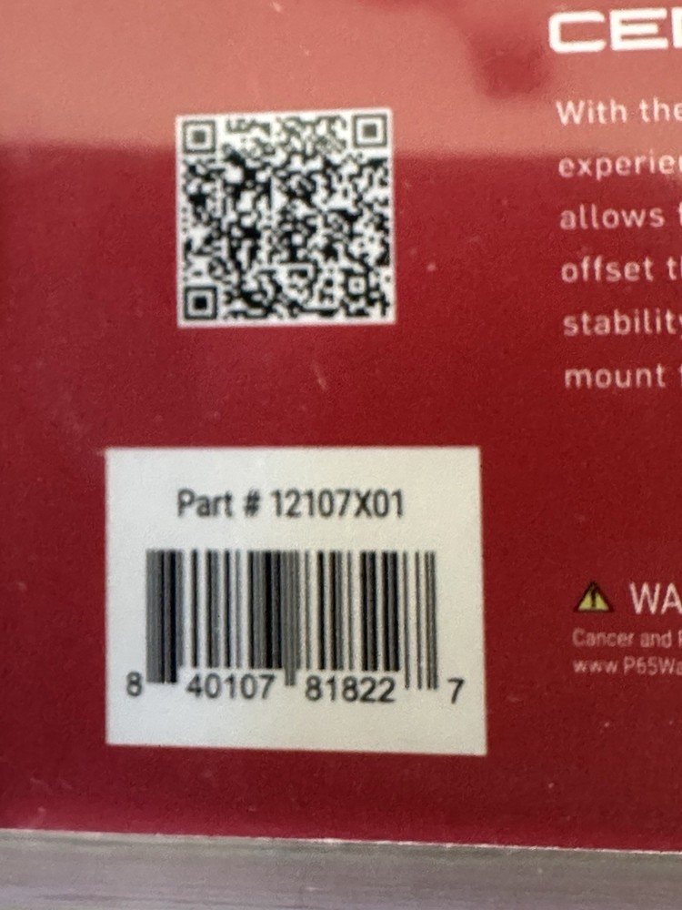 Bowtech Centermass Back Bar Mount Integrated - Black - 12107X01