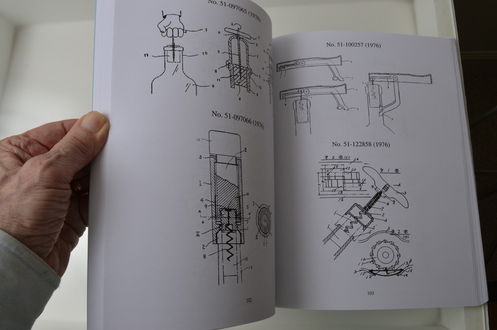 Corkscrew Patents of Japan