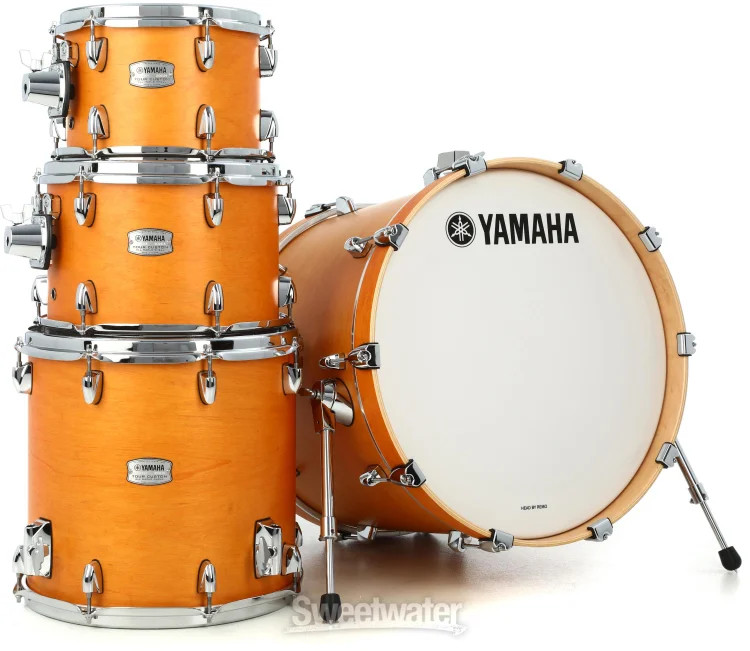 Yamaha TMP0F4 Tour Custom 4-piece Shell Pack - Caramel Satin
