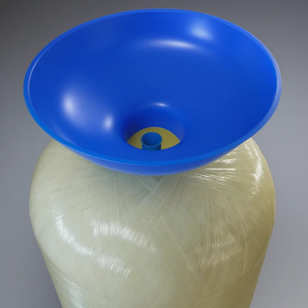Water Softener & Filter Tank Filling Funnel – Fits Resin, Carbon, Calcite (2.5")