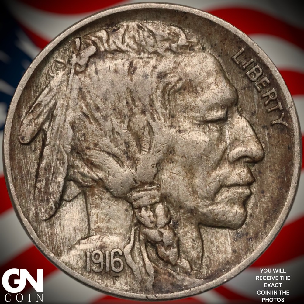 1916 P Buffalo Nickel A9131