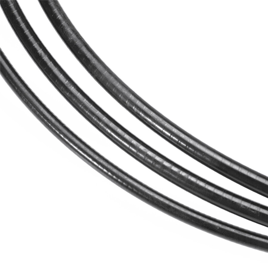 Black Universal Motorcycle Cable Kit Brake Cable+Clutch Cable+Throttle Cable Set