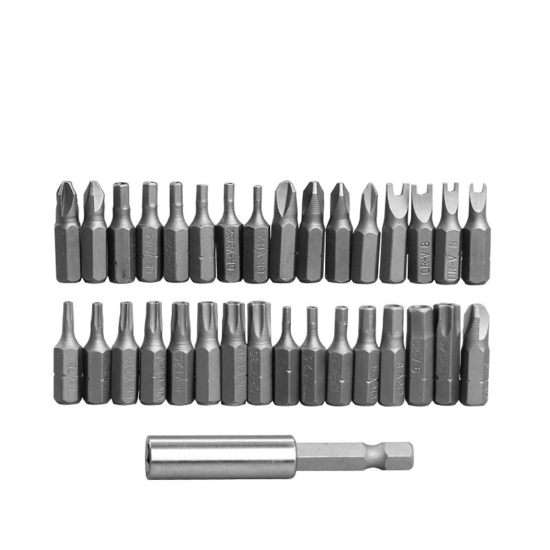 33xTamper Proof Security Torq Hex Star Spanner Tri Wing Screwdriver Torx Bit Set