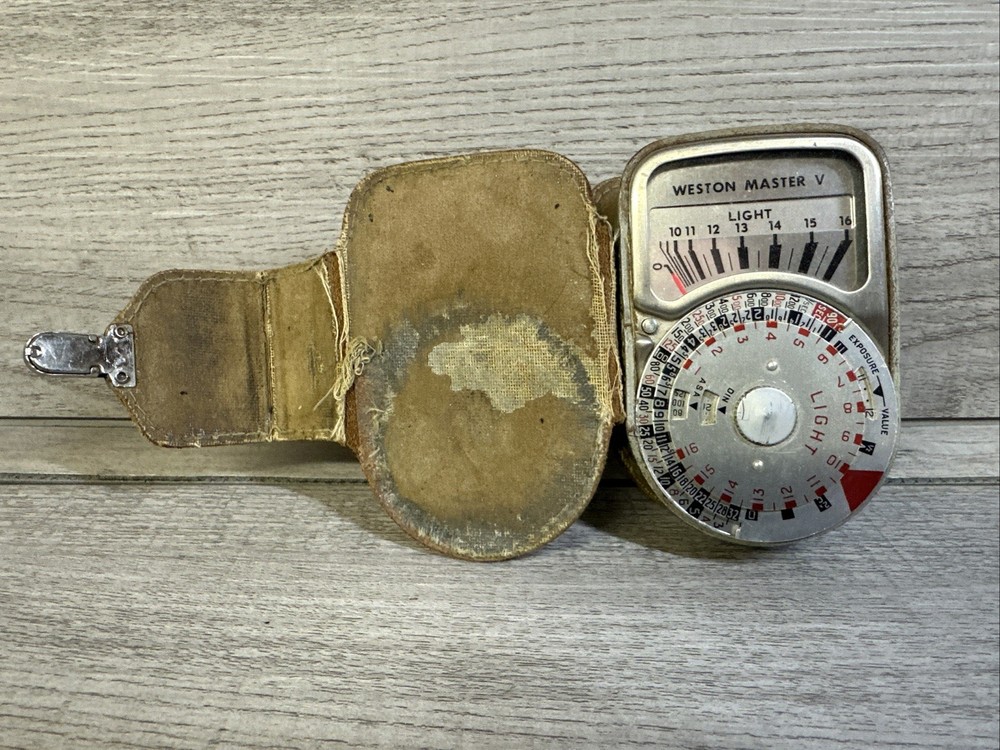 Vintage Weston Master V Universal Exposure Meter - Model 748 - Untested