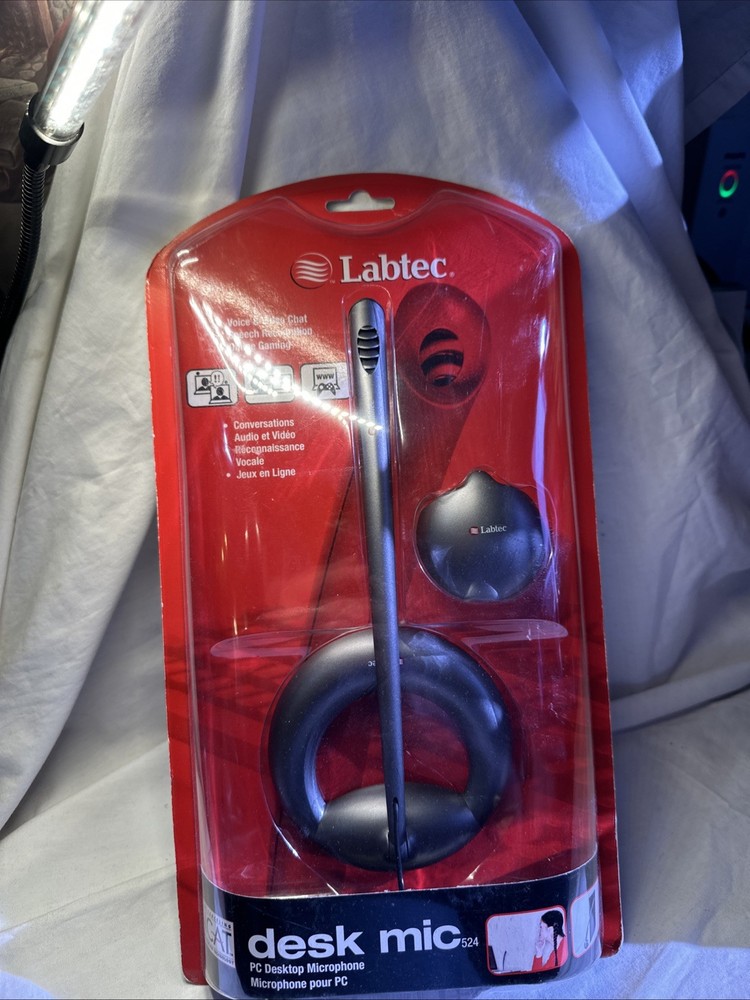 Labtec Desk Mic 524 Desktop Microphone - New