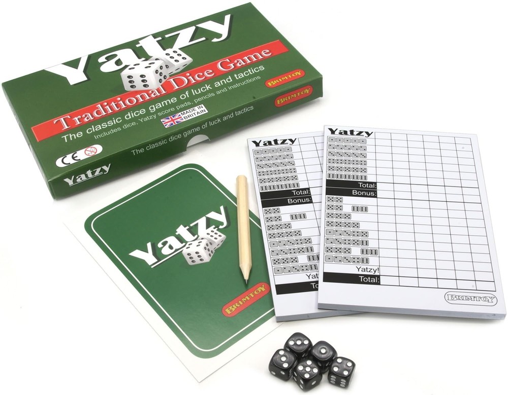 Yatzy Traditional Dice Set