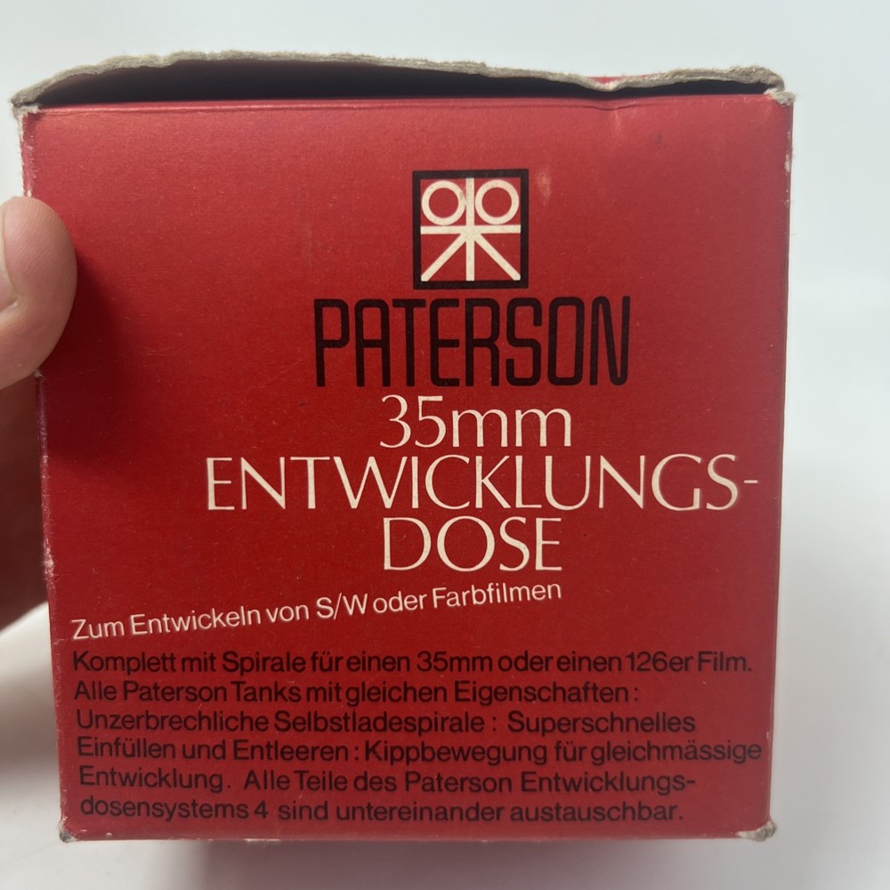 Developing Tank - Paterson Super System 4 Universal Tank 35mm