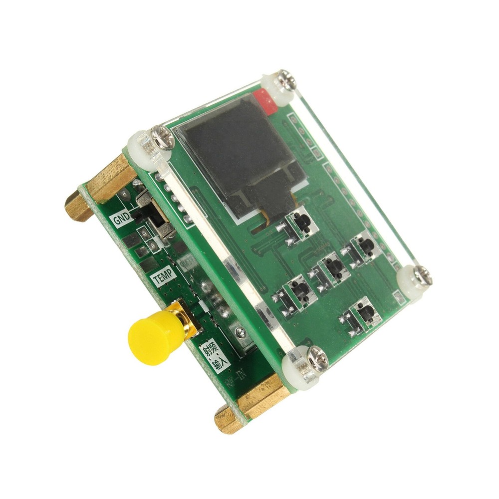 New 8GHz OLED RF Power Meter RF Attenuation Value Settable PC Sofware