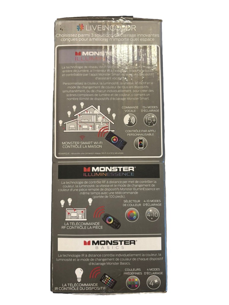 Monster Smart illuminessence Digit 3D LED