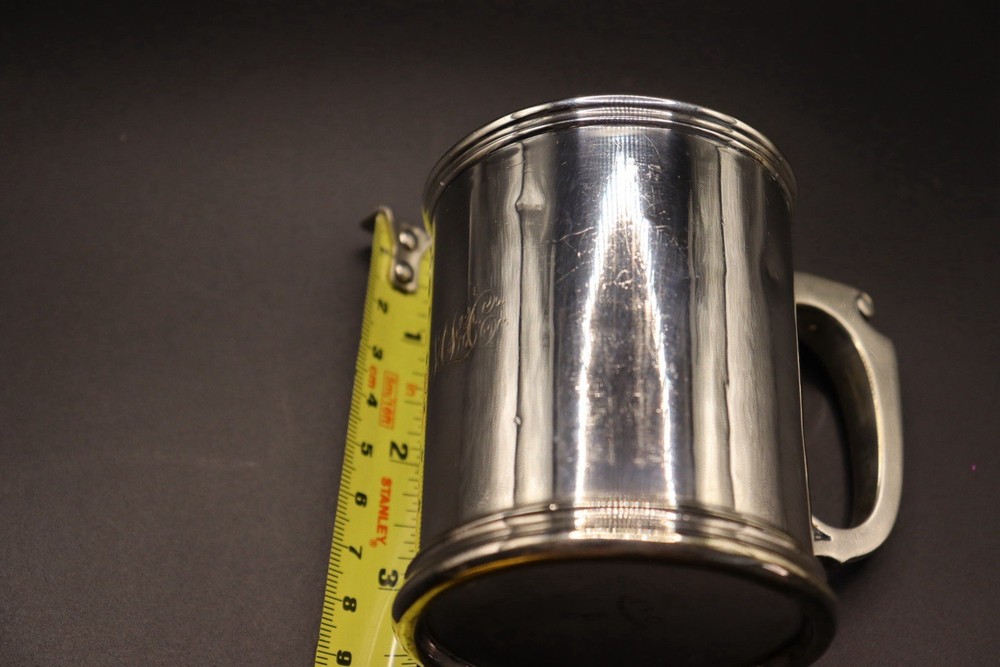 Gotham Silver Plated Monogramed Child’s Cup
