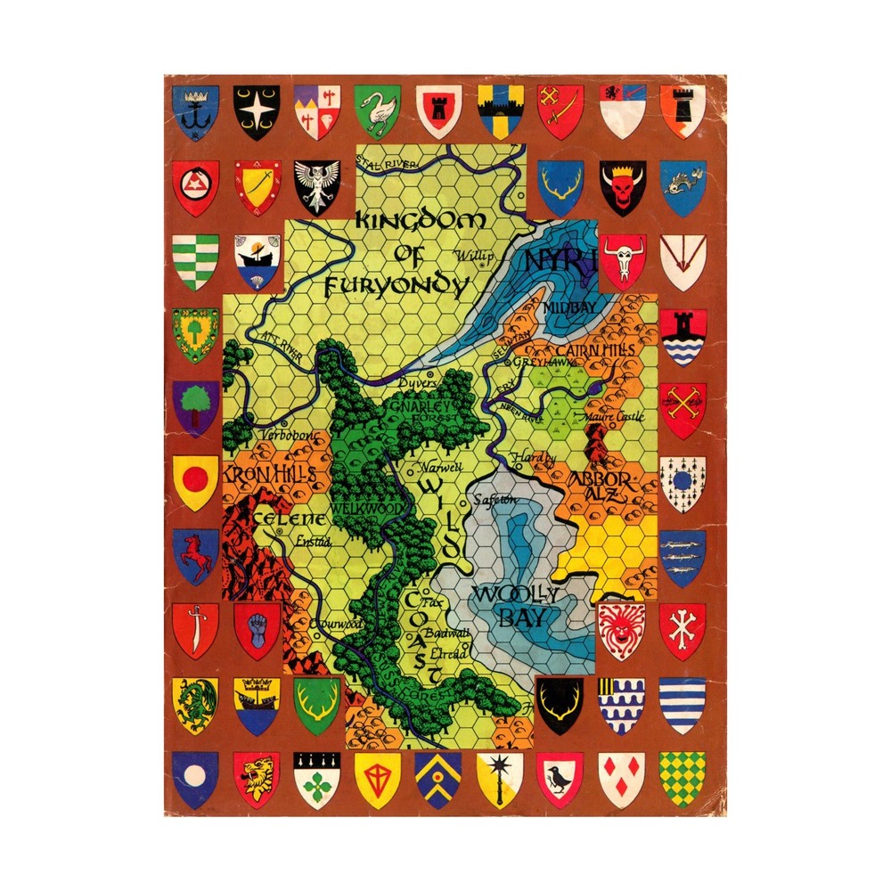 TSR Greyhawk World of Greyhawk Folio (4th/5ths) VG