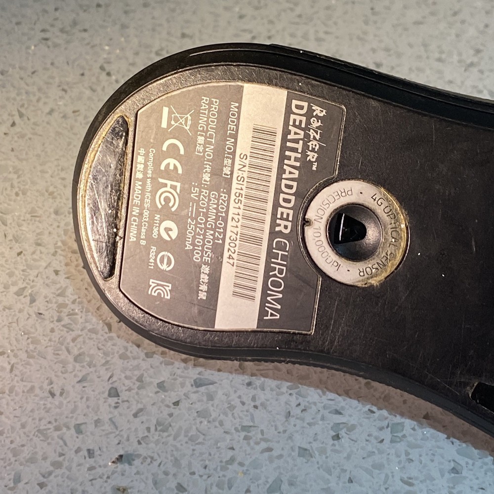 Razer DeathAdder Essential USB Wired Gaming Mouse 6400 DPI Optical Sensor