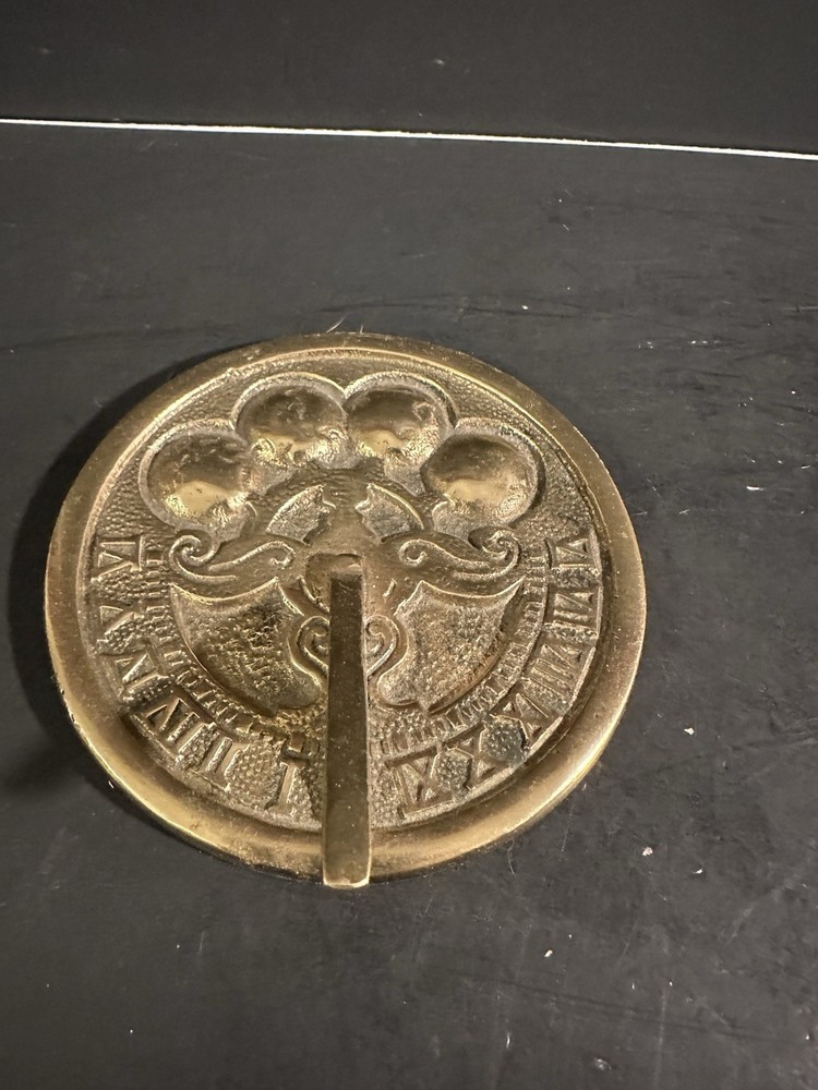 Vintage Brass Sundial