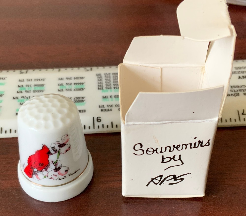 Vintage North Carolina Thimble