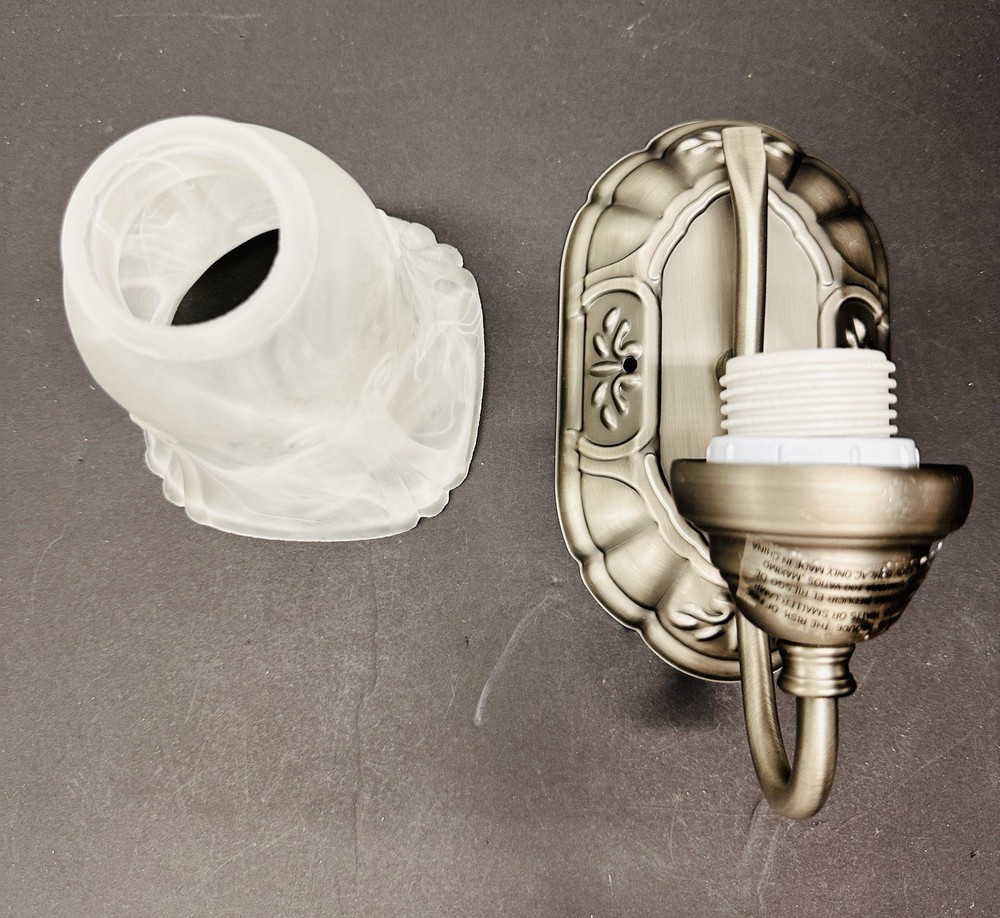 Forte Silver Sconce Light