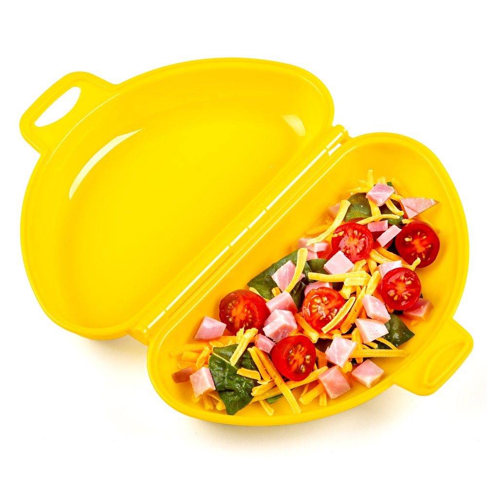 MICROWAVE EGG COOKER 4-In-1 Omelets Poached