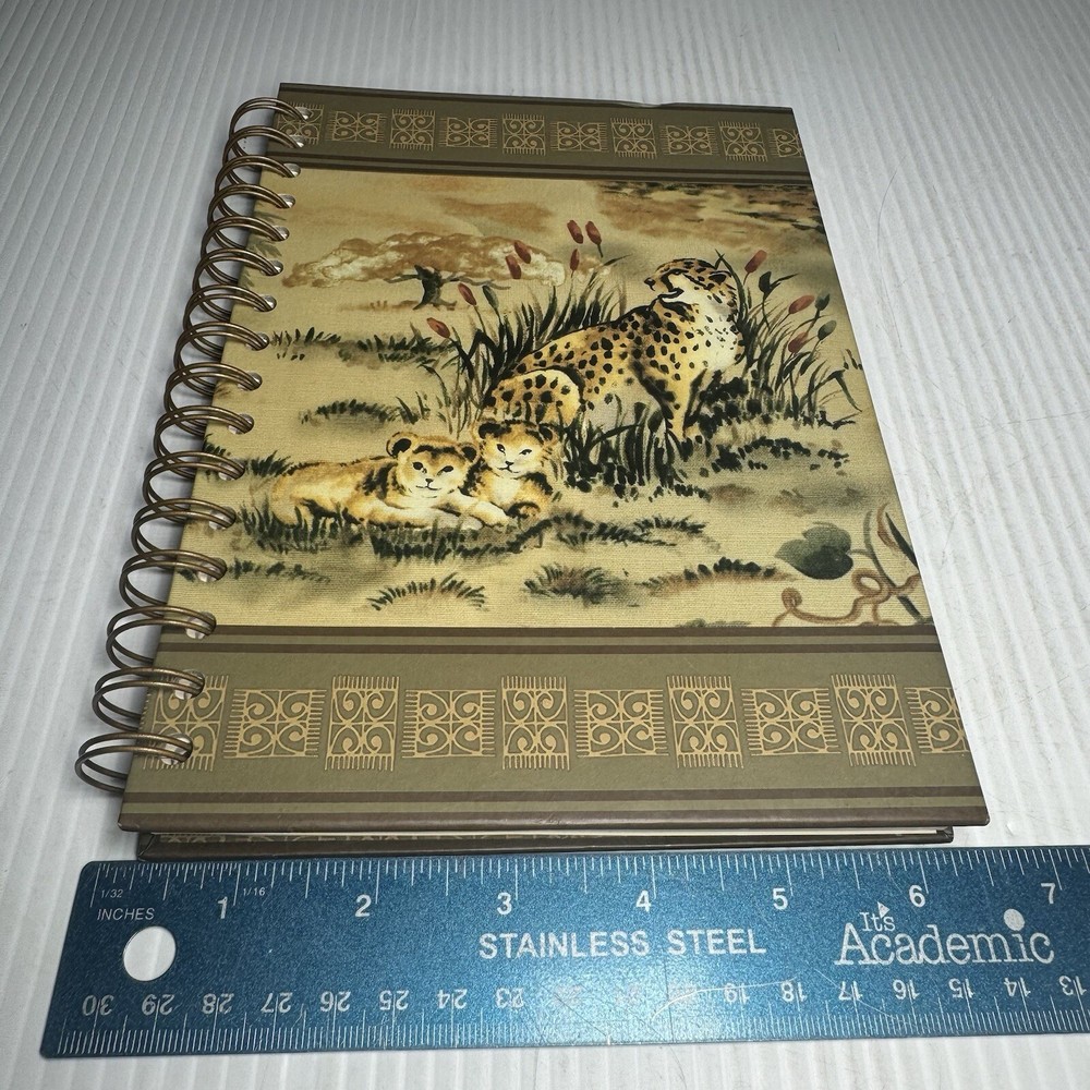 Blank Cheetah Journal