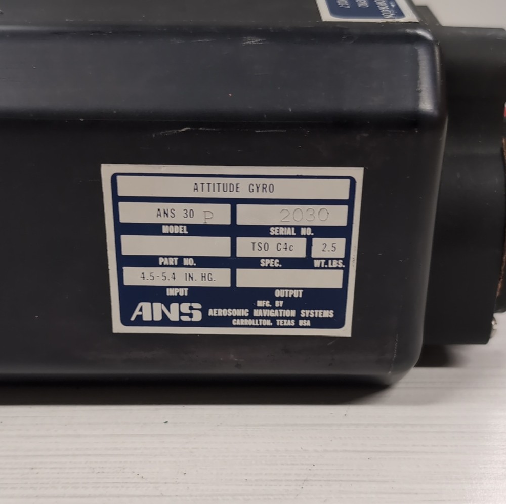 Attitude Gyro Model: ANS 30P